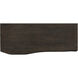 Lewis 66.25 X 24 inch Dark Brown Desk